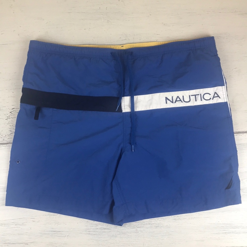 Vintage Nautica men’s swim trunks size L